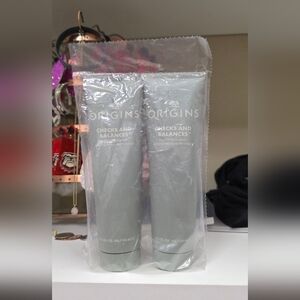 TWO Origins Checks and Balances Frothy Face Wash NEW IN PACKAGE Full Size